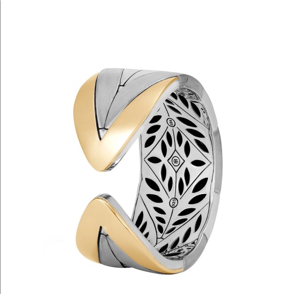 John Hardy 18K/Sterling Silver Cuff Bracelet - Picture 1 of 2